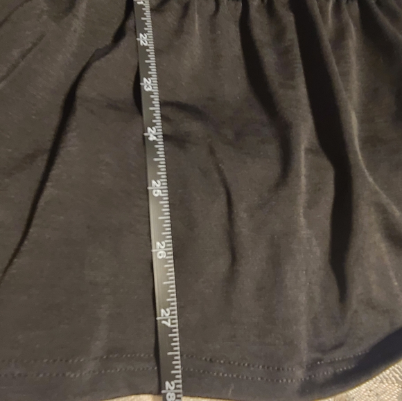 NEW Heimish Solid Bulgari Top With Ruffle black sz 1XL - Picture 8 of 11